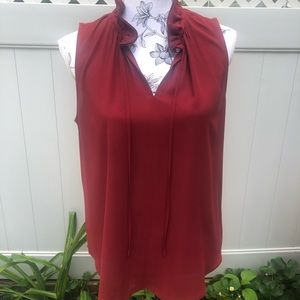 Ann Taylor Sleeveless Blouse - Medium